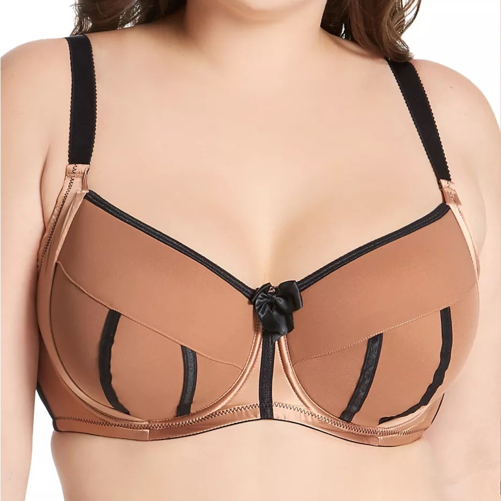 Parfait Charlotte Padded Bra 6901 Mid Nude size 42H NWT